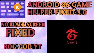 freefire android x86 game helper 300 fixed right problem fixed💯RogGod demigod srm lowendpc [upl. by Ardnaik]