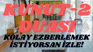 KUNUT DUALARI 2 KOLAY EZBERLE [upl. by Ballman]