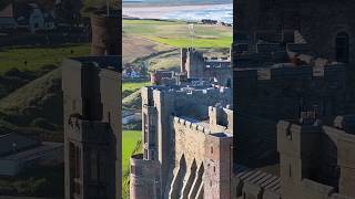 Bamburgh Castle shorts drone dji travel castle [upl. by Herv731]