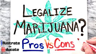 Should Marijuana Be Legalized  Pros and Cons of Legalizing Medical and Recreational Marijuana [upl. by Earased]