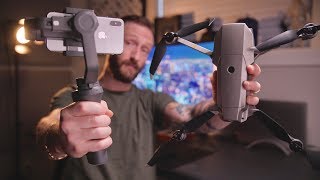 DJI Osmo Mobile 2  Mavic Pro  iPhone X  FiLMiC Pro  Cinematic Test [upl. by Assen]