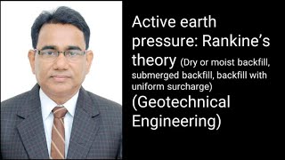 Active earth pressure Rankines theory  Geotechnical Engineering  Civil Engineering  AKTU [upl. by Solly]