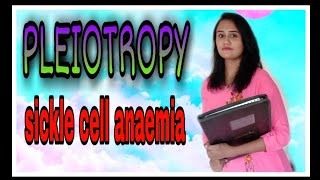 Biology 12thPLEIOTROPYsickle cell anemia by Snehal junghare mam [upl. by Joceline]