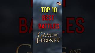 Top 10 Battles in Game of Thrones That Changed Westeros [upl. by Aneehsat]