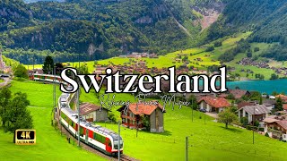 Relaxing Music with Stunning Views of Switzerlands Landscapes [upl. by Eaned]