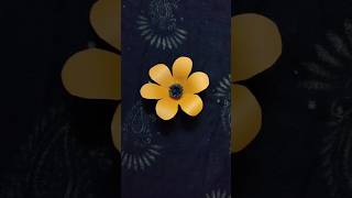 Easy paper flowers art shortvideos craft [upl. by Aidaas97]