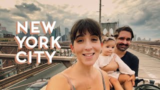 NEW YORK CITY  With a Toddler  Travel Vlog [upl. by Kalam]