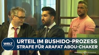 BUSHIDOPROZESS Urteil gegen Arafat AbouChaker verkündet ExManager erhält Strafe [upl. by Guillaume]