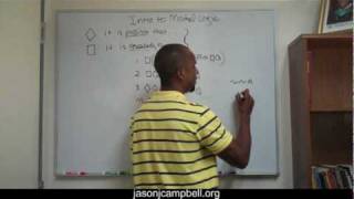 4 Logic Lecture Introduction to Modal Logic  4 [upl. by Norrag]