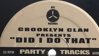 Vinyl Versions Crooklyn clan Ohhh Nooo [upl. by Maison]