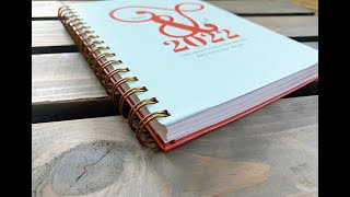 How We Make Custom Printed Planners [upl. by Immac544]