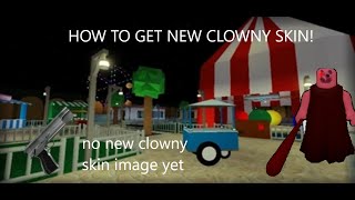 How to get new Clowny skin in Piggy ClownyEXE [upl. by Lemahs]