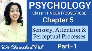 Psychology class 11 chapter 5 Part1  psychophysics psychology  sensory threshold Dr Chanchal Pal [upl. by Sevik428]