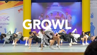 EXO 엑소 GROWL 으르렁 Dance Cover by Midnight [upl. by Alekin]