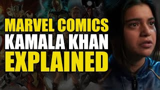 Marvel Comics Kamala Khan Ms Marvel Explained  Comics Explained [upl. by Schnapp135]