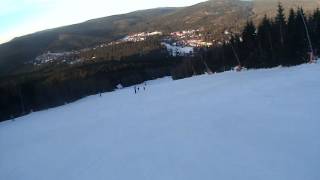 Harrachov 28122016  sjezd červené sjezdovky [upl. by Jeanelle]