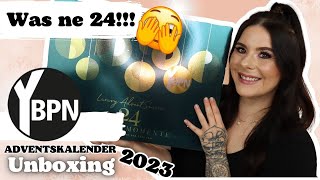 Was ne 24 🫣 YBPN Luxus Adventskalender 2023  Unboxing [upl. by Durham428]