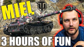 3 Hours of Fun with Bourrasque Miel in World of Tanks [upl. by Sharron]