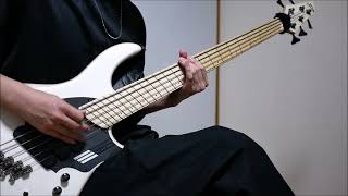 lynch  A FIERCE BLAZE ベース Bass Cover [upl. by Malka798]