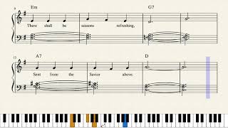 ShowersofBlessingKeyboardNotes [upl. by Dusty39]