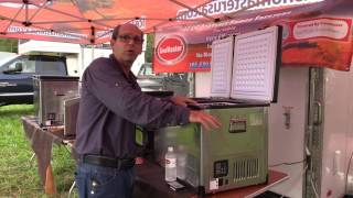 Expo East 2016 SnomasterUSA 12v Fridge  Freezer [upl. by Julian]