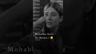 Mohabbat Karte Ho Mujhse 🤔  Zehri Writes 2 Status  ytshorts shorts trending sad [upl. by Kyrstin]