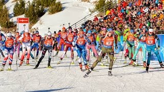 Relay Women AntholzAnterselva  22012017 [upl. by Bickart]