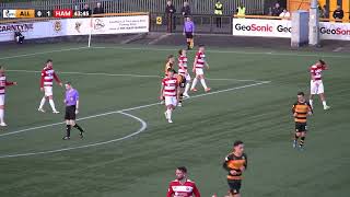 Alloa vs Hamilton  cinch Championship Playoff Semi Final First Leg  7th May 2024 [upl. by Iaoh420]