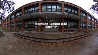 Cuyahoga Falls City School District Emergency Levy 360 Video [upl. by Yelroc]