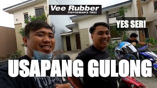 MAGPAPALIT TAYO NG GULONG NA MALAKAS VEE RUBBER LANG MALAKAS HOUSE VISIT KAY SER MEL [upl. by Kcor354]