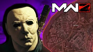 🔴REIGNING THE RED ZONE AS MICHAEL MYERS  HELPING ALL UNLOCK SCHEMATICS MW3 ZOMBIES [upl. by Placeeda]