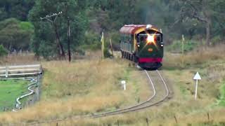 Part 2 Hotham Valley Railways Steam Ranger tour train Sunday Mothers Day Sunday 12 May 2024 [upl. by Lawton]