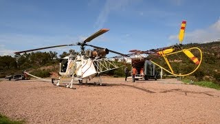 Scie héliportée élagage par hélicoptère Heli Saws Helisäge Holzfäller extrem [upl. by Alyl]