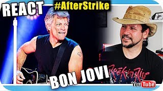 BON JOVI  O QUE HOUVE COM A VOZ DELE Marcio Guerra Reagindo Hard Rock Pop Live Music [upl. by Grizel]