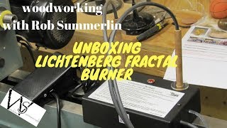 unboxing my lichtenberg fractal burner [upl. by Anivlem53]