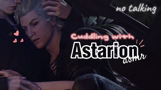 Cuddling with Astarion ASMR ♡ breathing heartbeats kisses no talking sleep aid looped ♡ [upl. by Asfah]