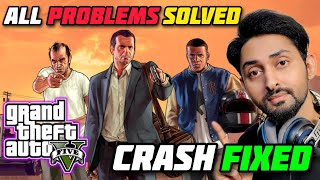 FIXED GTA 5 CRASH PROBLEM SOLVED  GAMECONFIG 3351  GTA 5 MODS 2024  HINDIURDU  THE NOOB [upl. by Supmart]