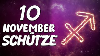 ACHTUNG👀 DU FÄLLST VOM STUHL WENN DU DAS SIEHST🪑 SCHÜTZE ♐ HEUTE 10 November 2024 [upl. by Ancilin]