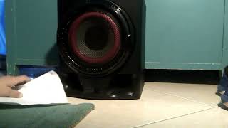 LG cj45 720W extreme BASS TEST DJ dilly E [upl. by Alliuqa]