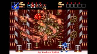 Probotector Sega Mega Drive  Stage 6b  Good Ending [upl. by Coady]