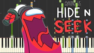 Among Us Seek  Piano Remix From Hide n Seek [upl. by Ardnuasak]