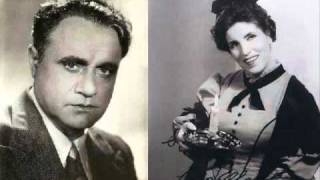 Beniamino Gigli amp Licia Albanese sing La Boheme Act I 1938 [upl. by Ahsimrac313]