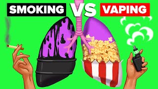 Smoking vs Vaping  Which Is Worse [upl. by Mlohsihc]