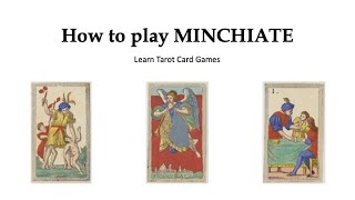 How to play Minchiate aka Germini or Gallerini for Beginners [upl. by Krueger308]