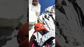 Climbing on mountain travel mountains nature adventure [upl. by Hakim]