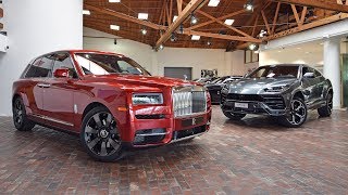 Doug DeMuro Compares the RollsRoyce Cullinan and the Lamborghini Urus for the First Time [upl. by Effy]