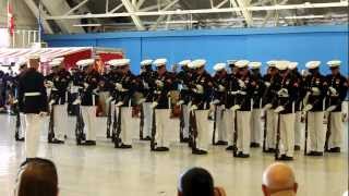 USMC Silent Drill Platoon Andrews Open House 2012 HD [upl. by Colet840]