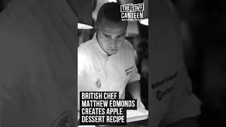 British chef Matthew Edmonds creates apple dessert recipe with toffee and apple jelly [upl. by Tugman923]