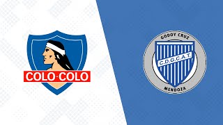 ⚽ Copa Libertadores 2024 Colo Colo vs Godoy Cruz [upl. by Torhert]