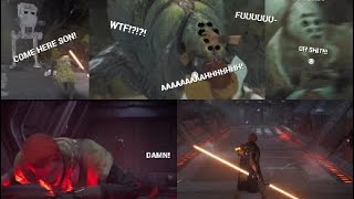 I REALLY HATE SPIDERS  Star Wars Jedi Fallen Order  Scary amp Fun Boss Battles PS4 Pro [upl. by Lenneuq]